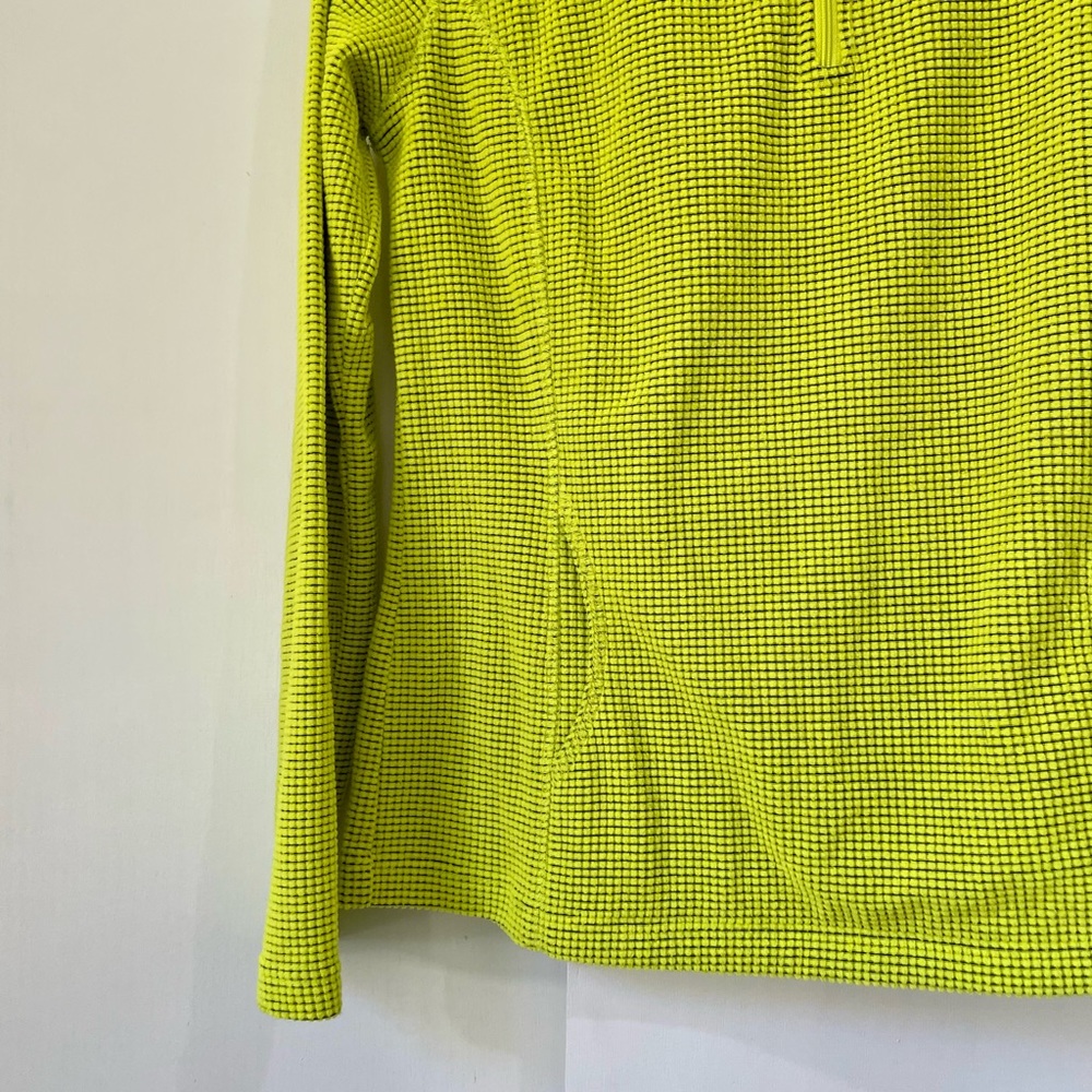 ππ DONATED Tangerine Bright Green Quarterzip - Picture 5 of 8